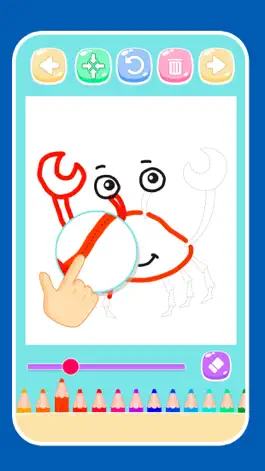 Game screenshot Zoo Animals Coloring Book Game hack