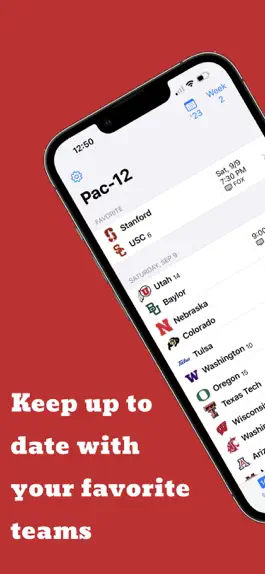 Game screenshot CFB Scores apk