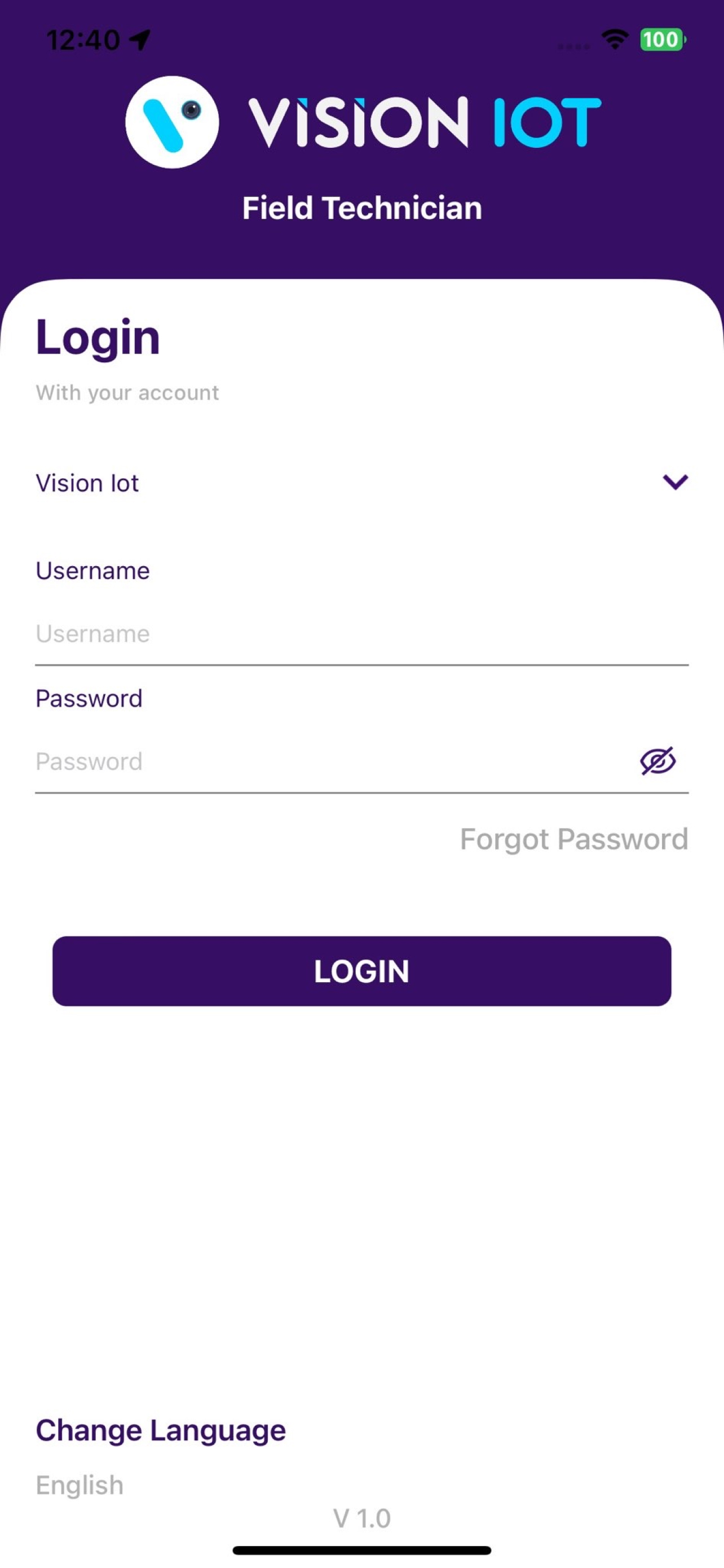 Field Technician App