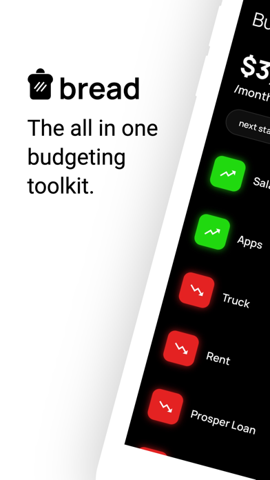 Bread: Budgeting Toolkit Screenshot