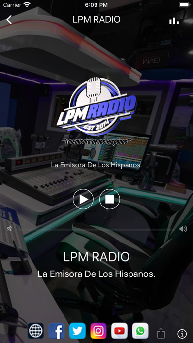 LPM Radio Screenshot