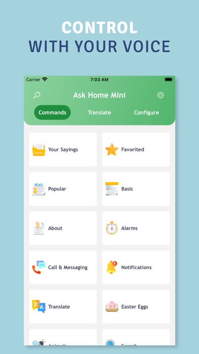 Screenshot #1 pour App for Home Mini for Google