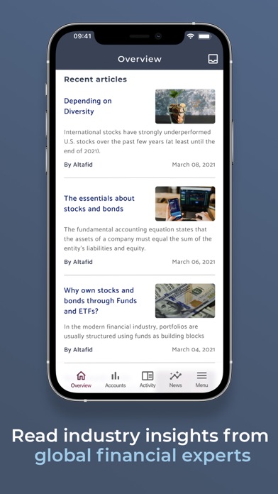 Altafid Mobile Screenshot
