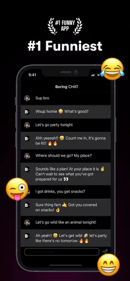 Game screenshot Boring CHAT - AI Chat mod apk