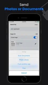 fax unlimited - send fax iphone screenshot 4