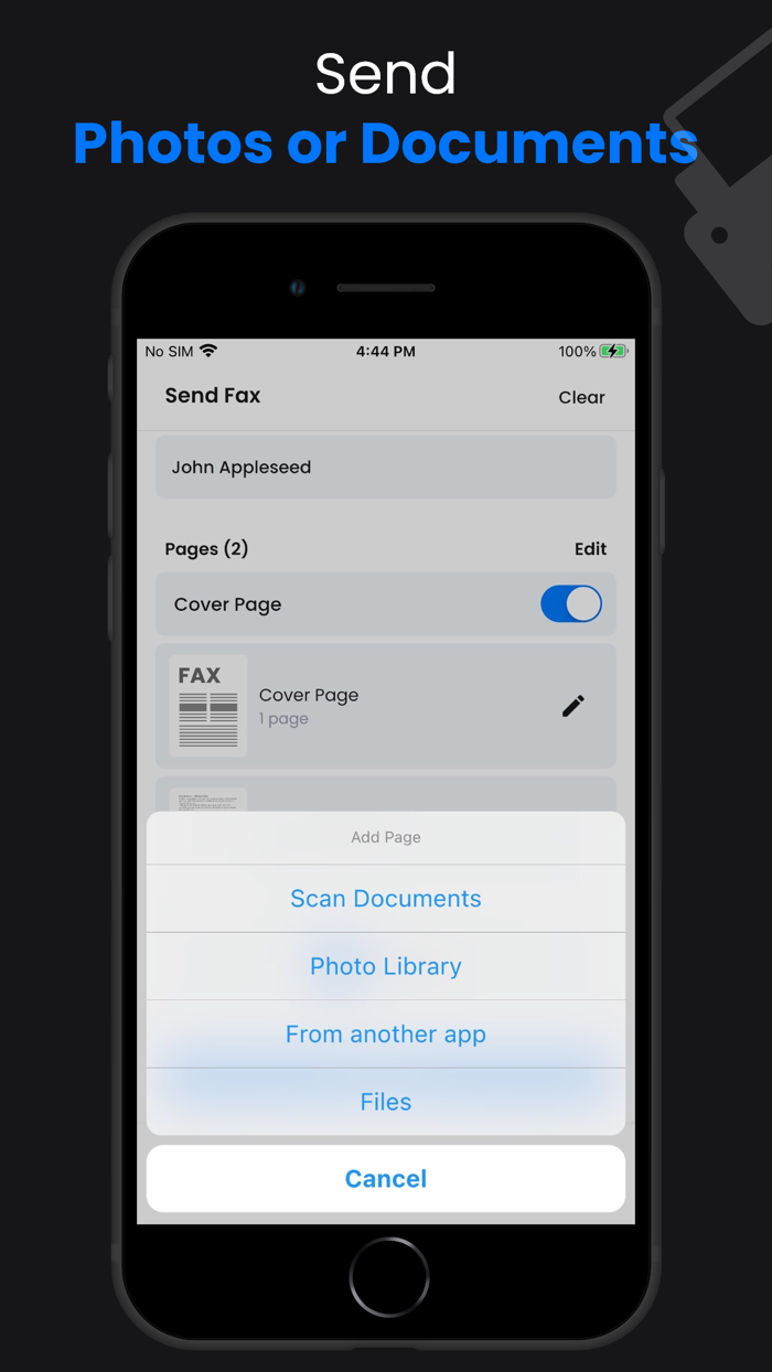 Fax Unlimited - Send Fax