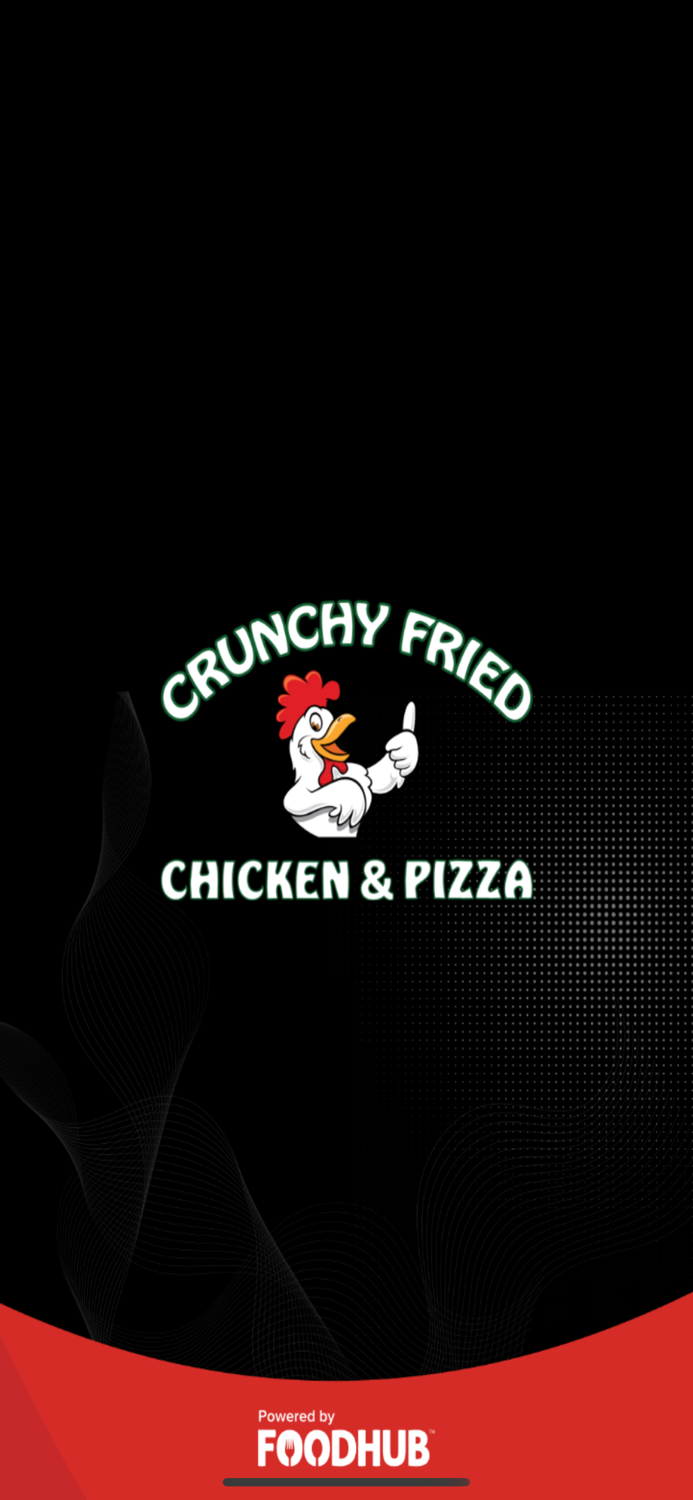 Crunchy Fried Chicken and Pizza.