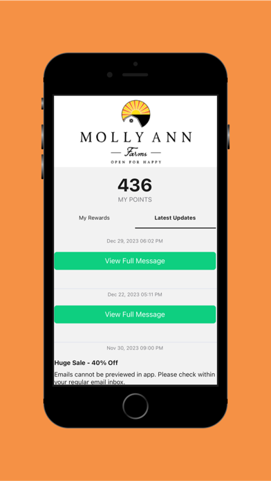 Molly Ann Farms Dispensary Screenshot