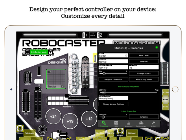 ‎MIDI Designer Pro X Screenshot
