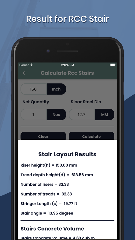 #5. Stair Calculator RCC (iOS) 由: Kantaben Gorasiya