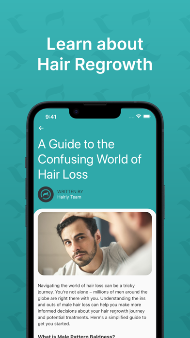Hairly: Fight Hair Loss Screenshot