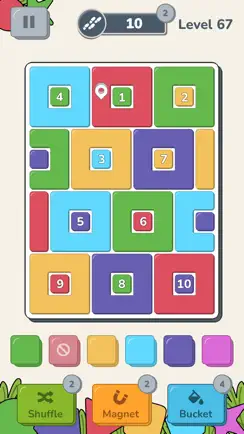 Flood Me - Color Switch Puzzle iPhone image 2