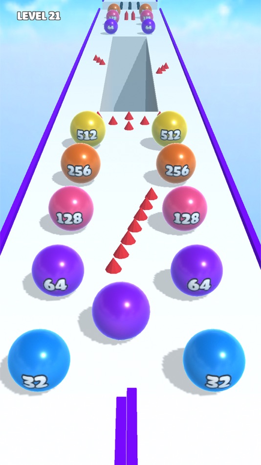#2. Ball Merge 2048 (iOS) 由: Tran Thanh Tung
