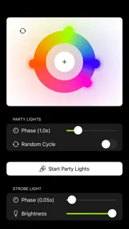 party lights iphone screenshot 3