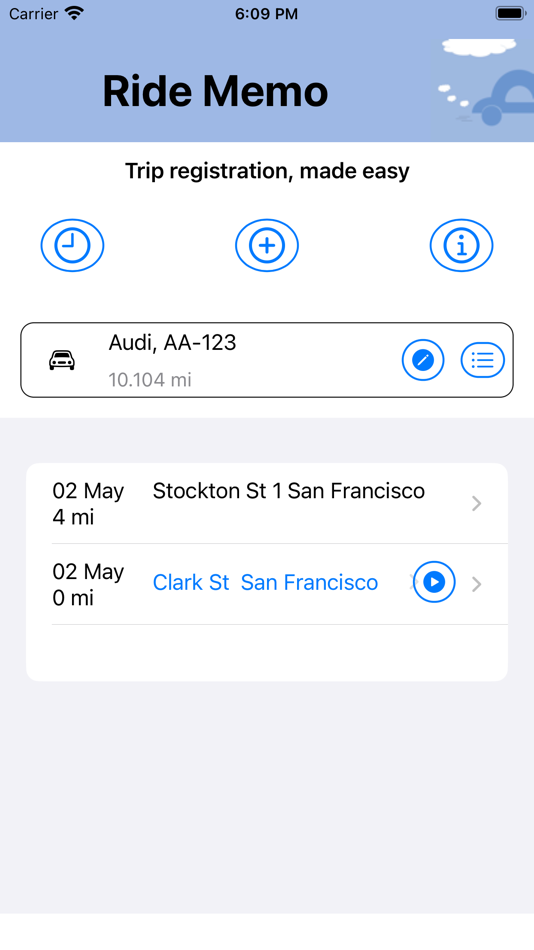 #1. Ride Memo (iOS) 由: Paul Hupkes
