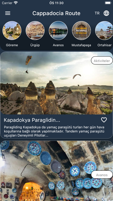 Cappadocia Route Screenshot