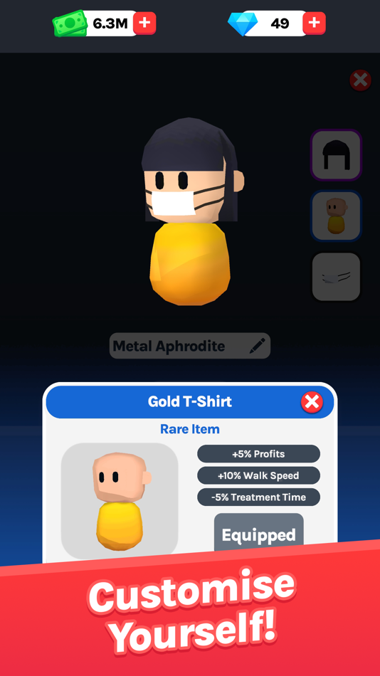 #2. Health City - Hospital Tycoon (iOS) By: Mousetap LTD