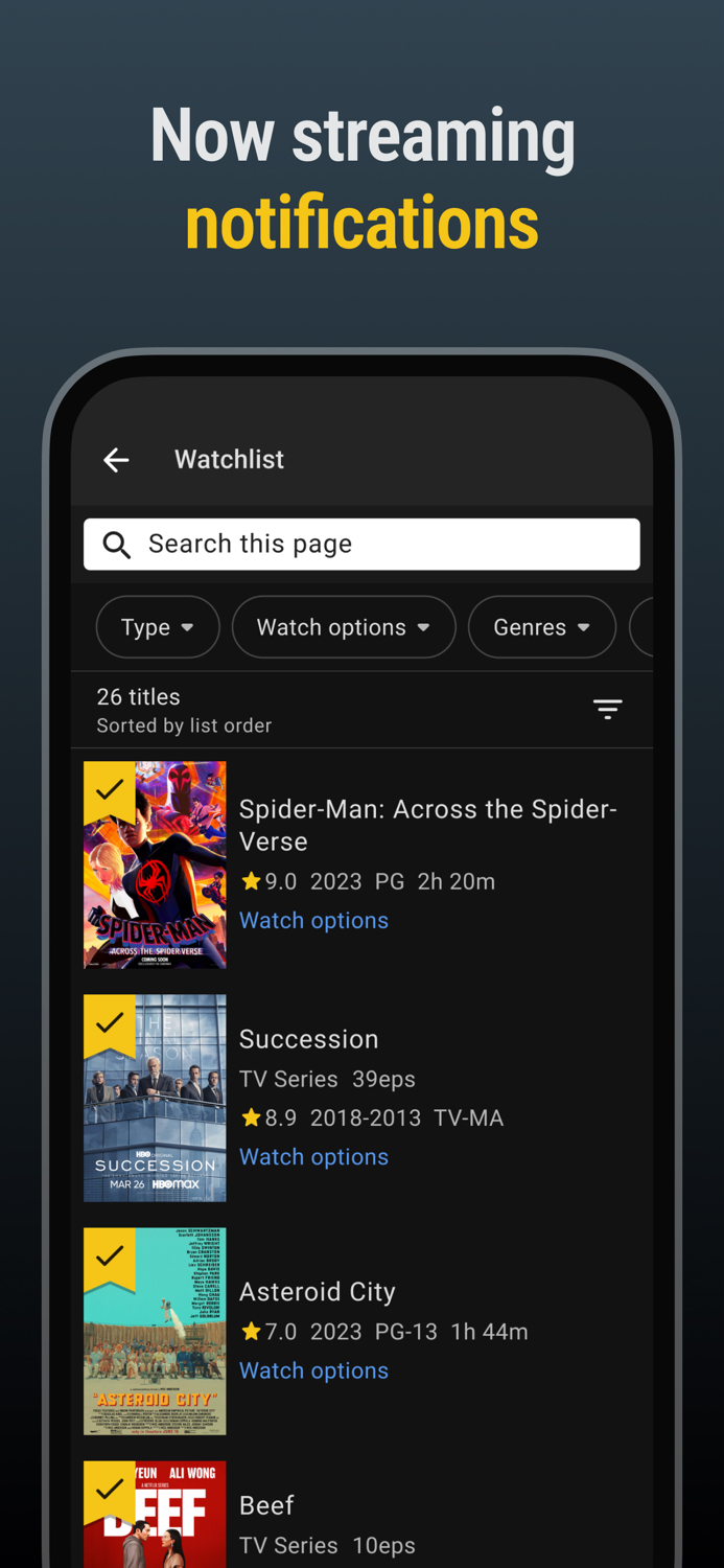 IMDb Movies and TV Shows