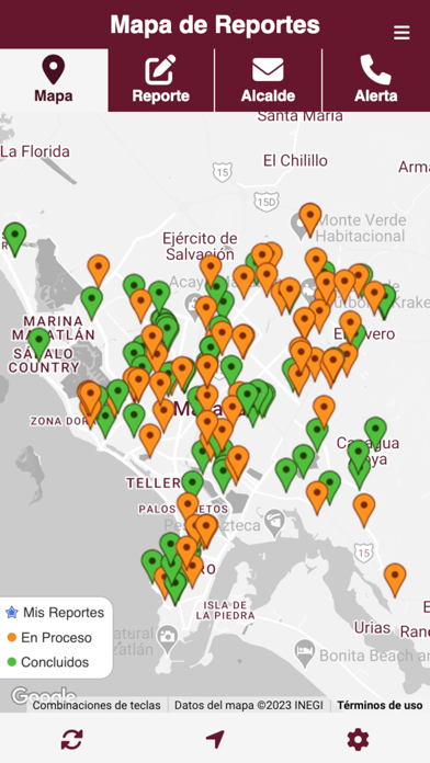 Mazatlán App Screenshot