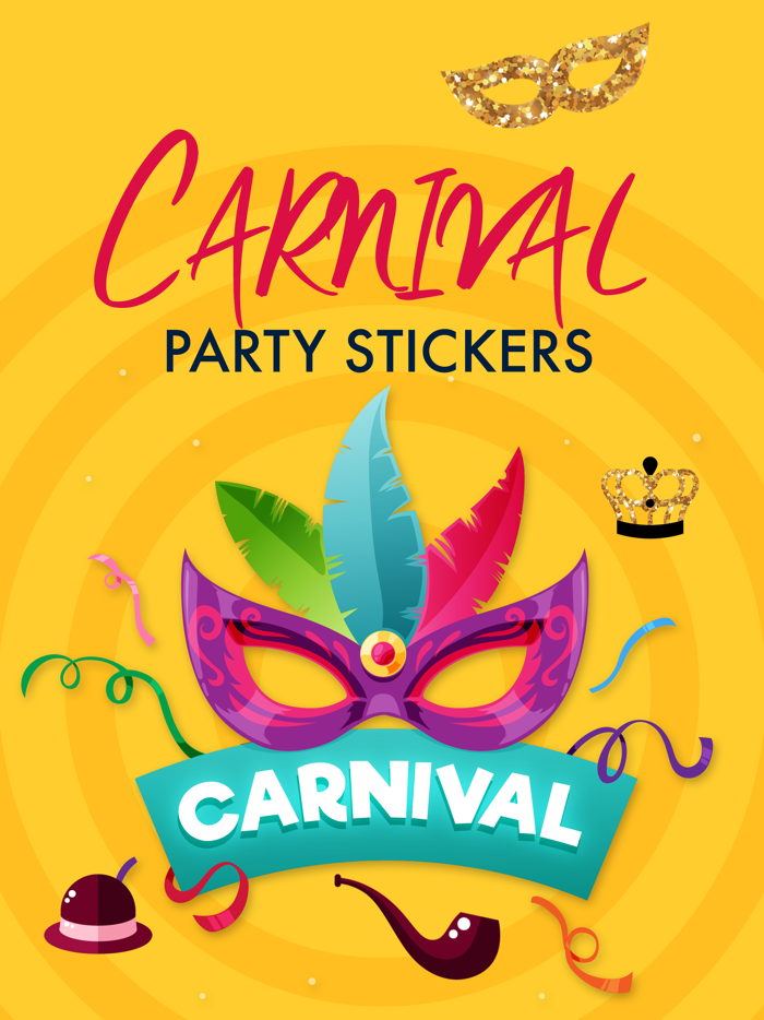 Carnival Party Stickers