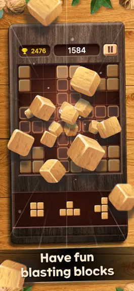 Game screenshot Walnut Wood Block Puzzle apk