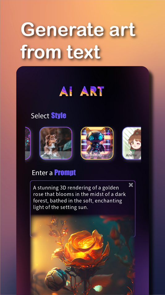 #2. AI Art (iOS) 来自: TWIGFUN STUDIO INC.