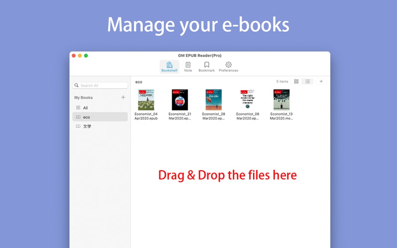 Screenshot #1 pour EPUB Reader - eBook Explorer