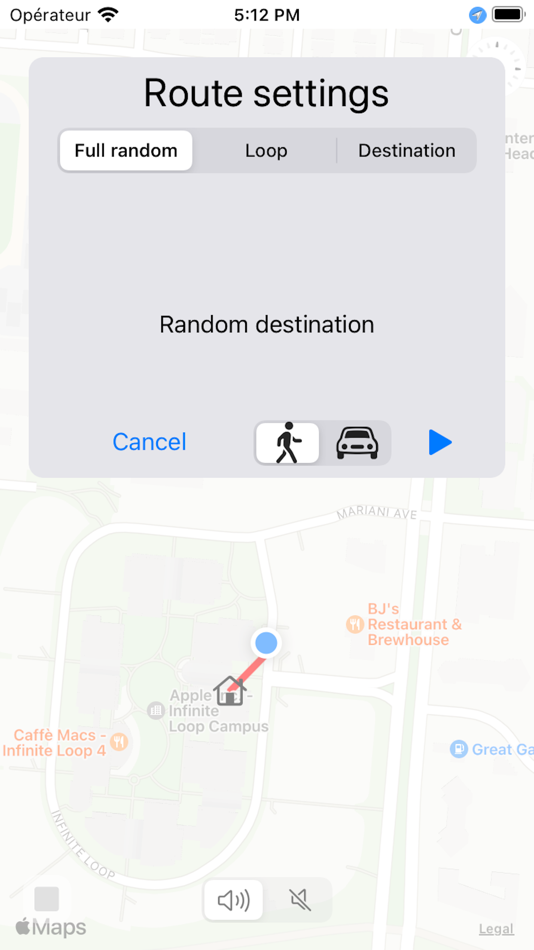 RandomWalk - 1.3 - (iOS)