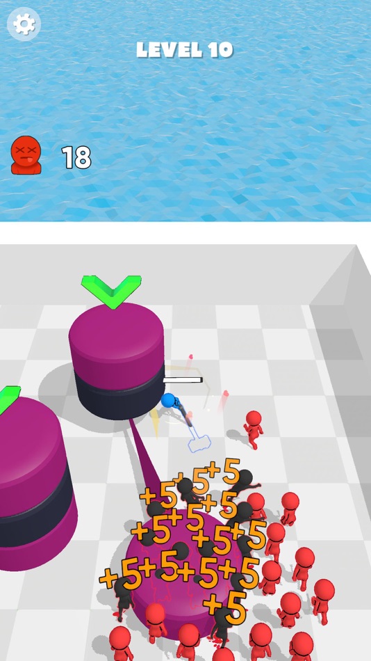 #5. Stack Shooter 3D! (iOS) 由: Gametator