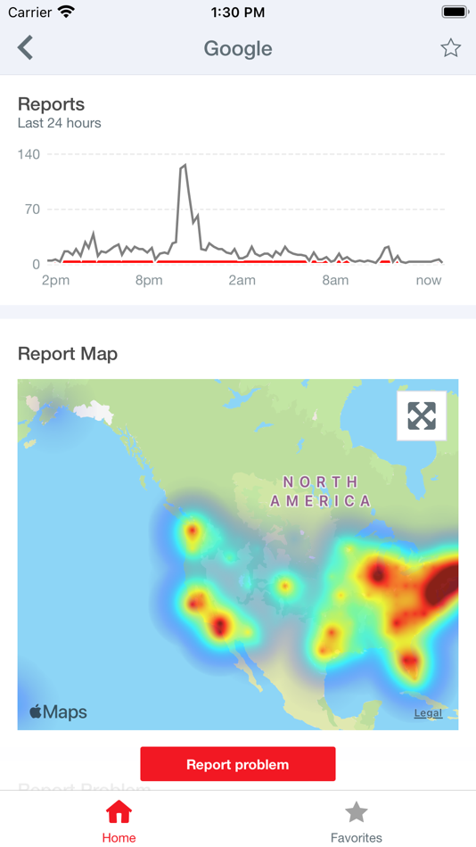 #1. Downdetector (iOS) 由: Serinus42