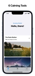 Anxiety Relief: Find Your Calm screenshot #1 for iPhone