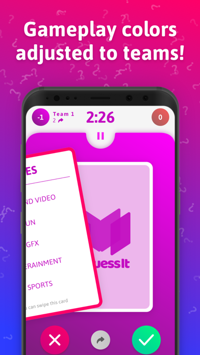 Guess It - forbidden words! Screenshot