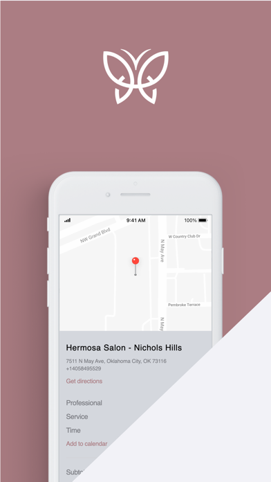 Hermosa Salons Screenshot