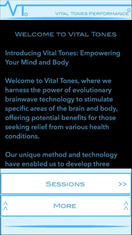 Game screenshot Vital Tones Performance apk