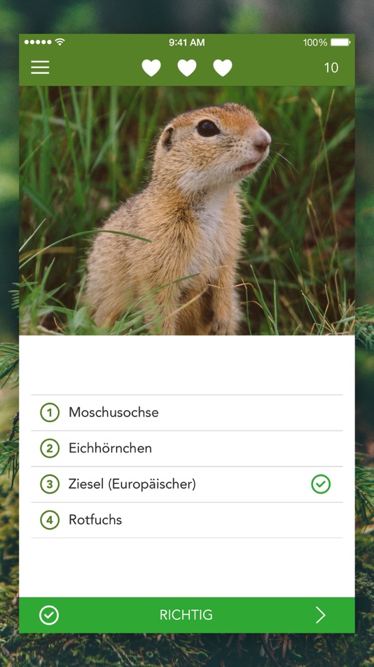 #4. Wild Animals and Traces PRO (iOS) 由: NATURE MOBILE