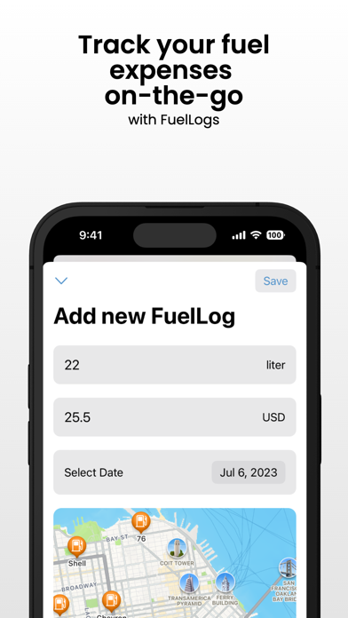 FuelLogger - Fuel & Expenses Screenshot