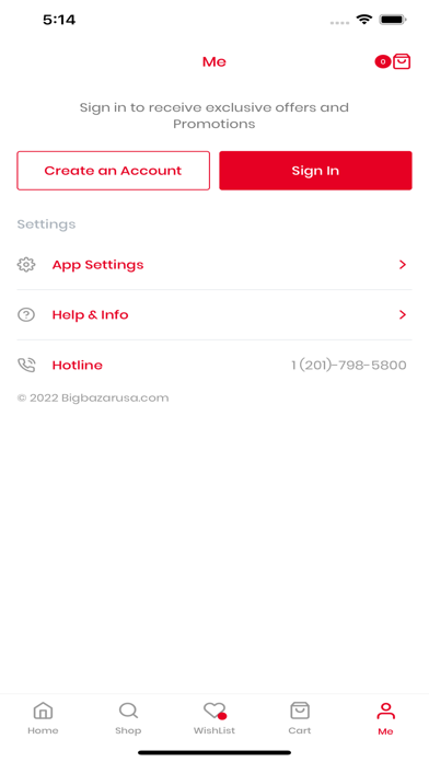 BigBazar USA Screenshot