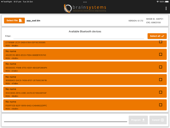 App screenshot