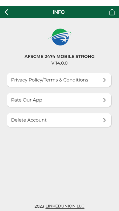 AFSCME 2474 Screenshot