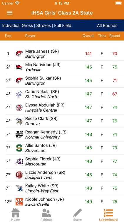 IHSA Golf screenshot-4
