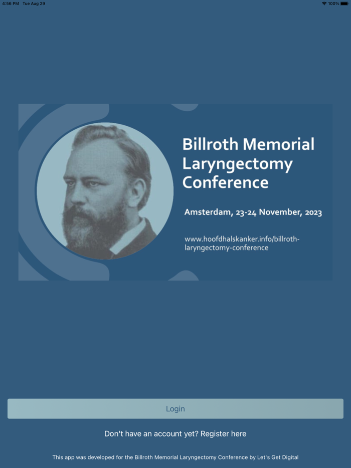 Billroth Memorial Conference