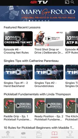 Game screenshot Selkirk Pickleball TV apk