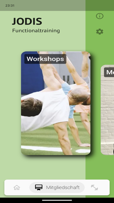 JODIS Functionaltraining Screenshot