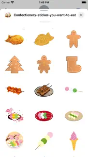 confectionery stickers iphone screenshot 3