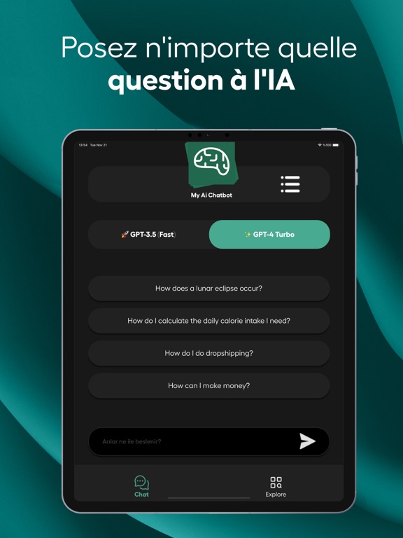 Screenshot #4 pour My Ai Chatbot - Ask to AI Bot