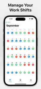 Shift Work Calendar & Planner screenshot #1 for iPhone