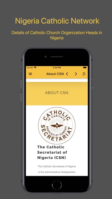 Nigeria Catholic Network - CSN Screenshot