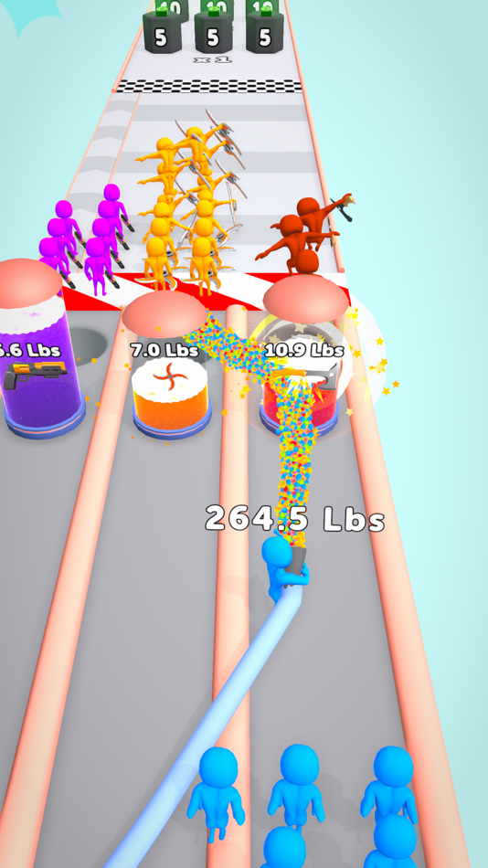 #8. Blobs & Hoses (iOS) Bởi: Lutfi Baykan