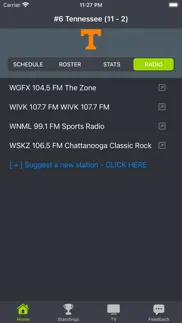 tn football schedules iphone screenshot 4