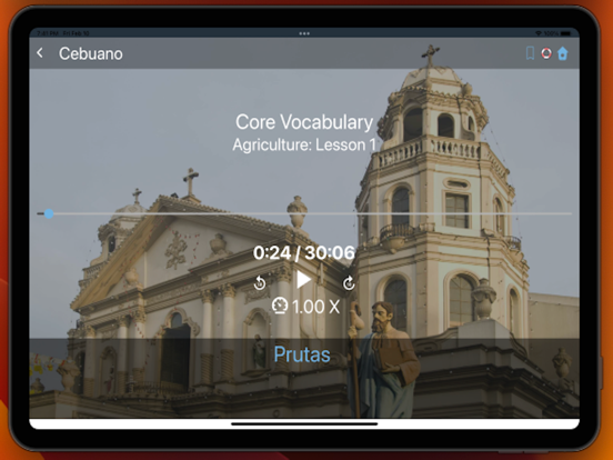 Bluebird: Learn Cebuano iPad screenshot 10 - Education app